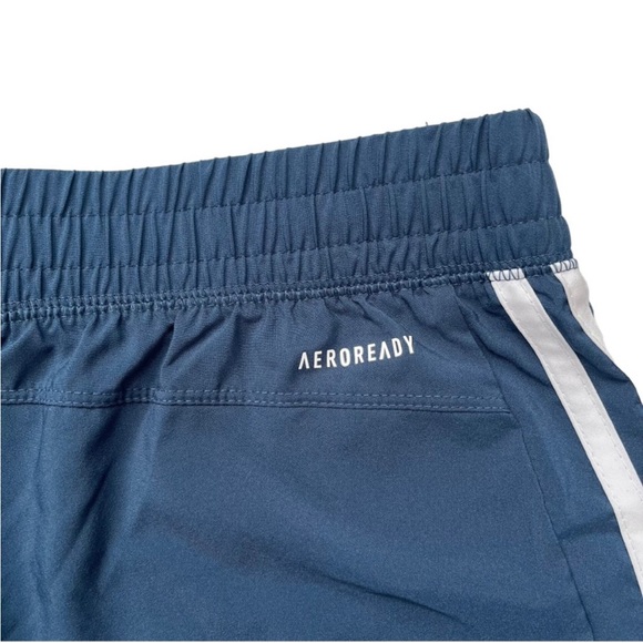 Adidas Aeroready Navy Running Shorts - Picture 5 of 8